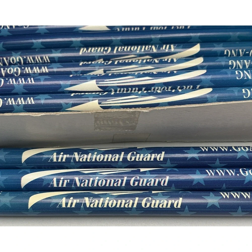 Air National Guard, Fuel Your Future, Lot of 15 New Blue Promotional Pencils‎